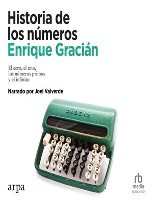 cover image of La historia de los números